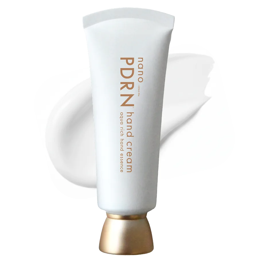 nano PDRN hand cream 40g チューブ + ゴールドキャップ
